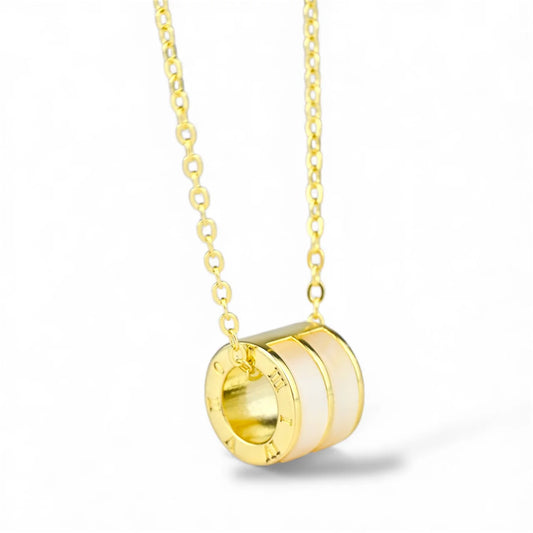 Silver Necklace Gold Plated