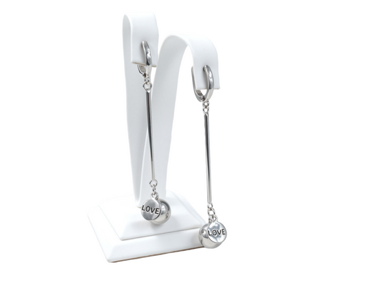 Dangle Earrings Love