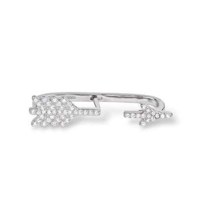 Silver Earrings Cuff