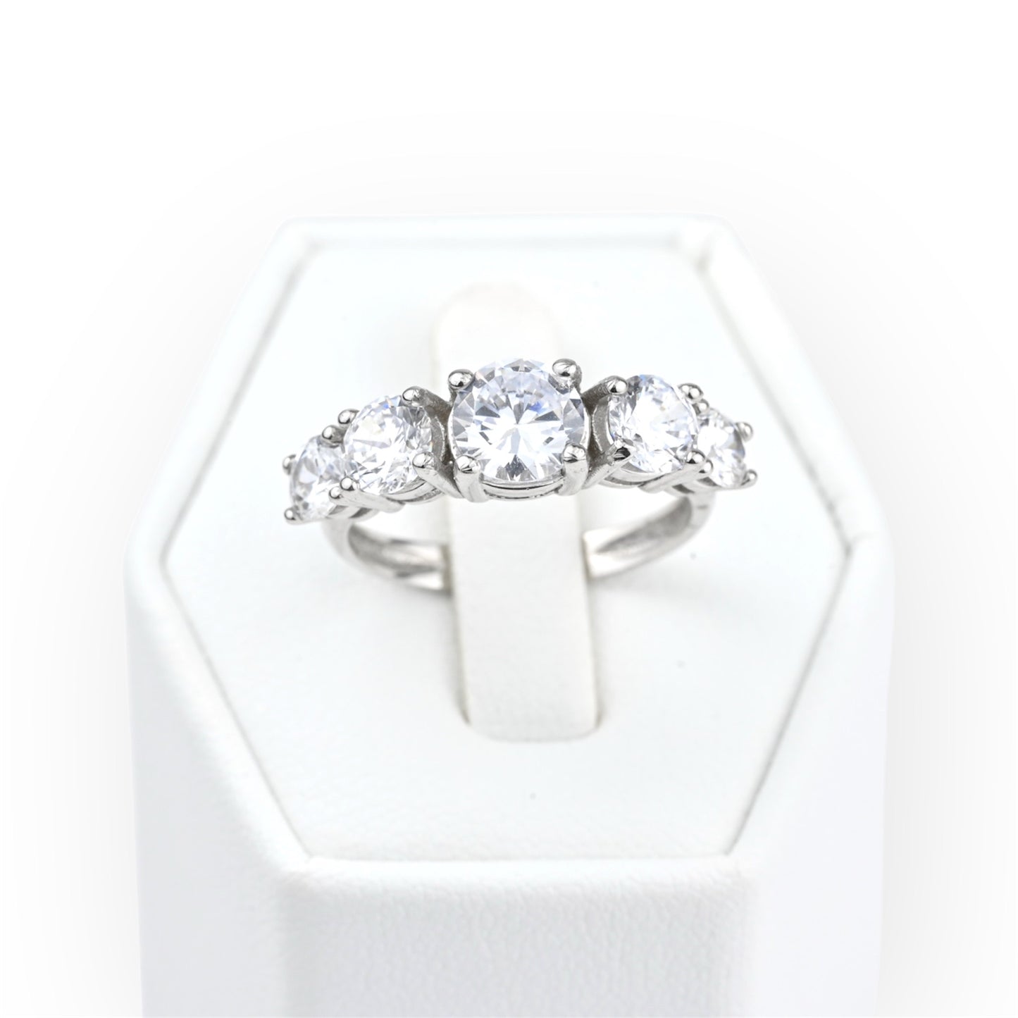 Silver Set with Zirconia stones