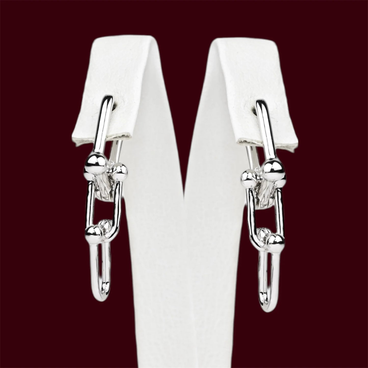 Silver 925 Chain Earrings