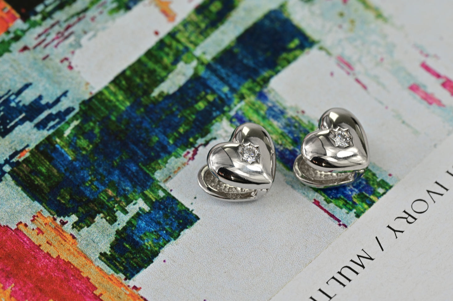 Kids Earrings Hearts