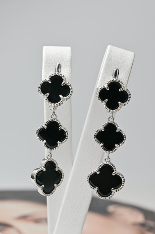 Dangle Earrings Onyx