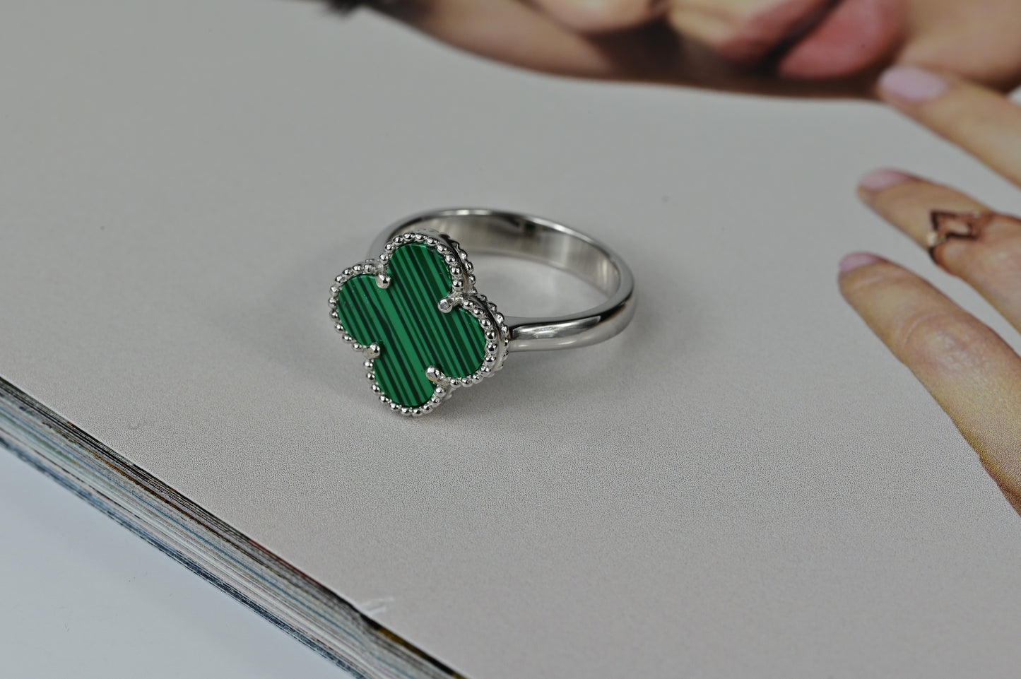 Ring Malachite