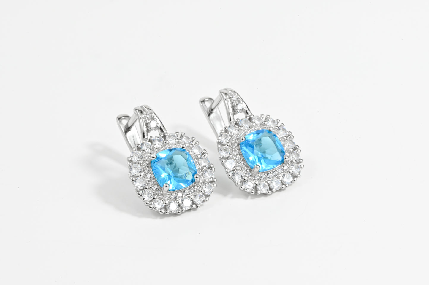 Set Blue Zirconia stone