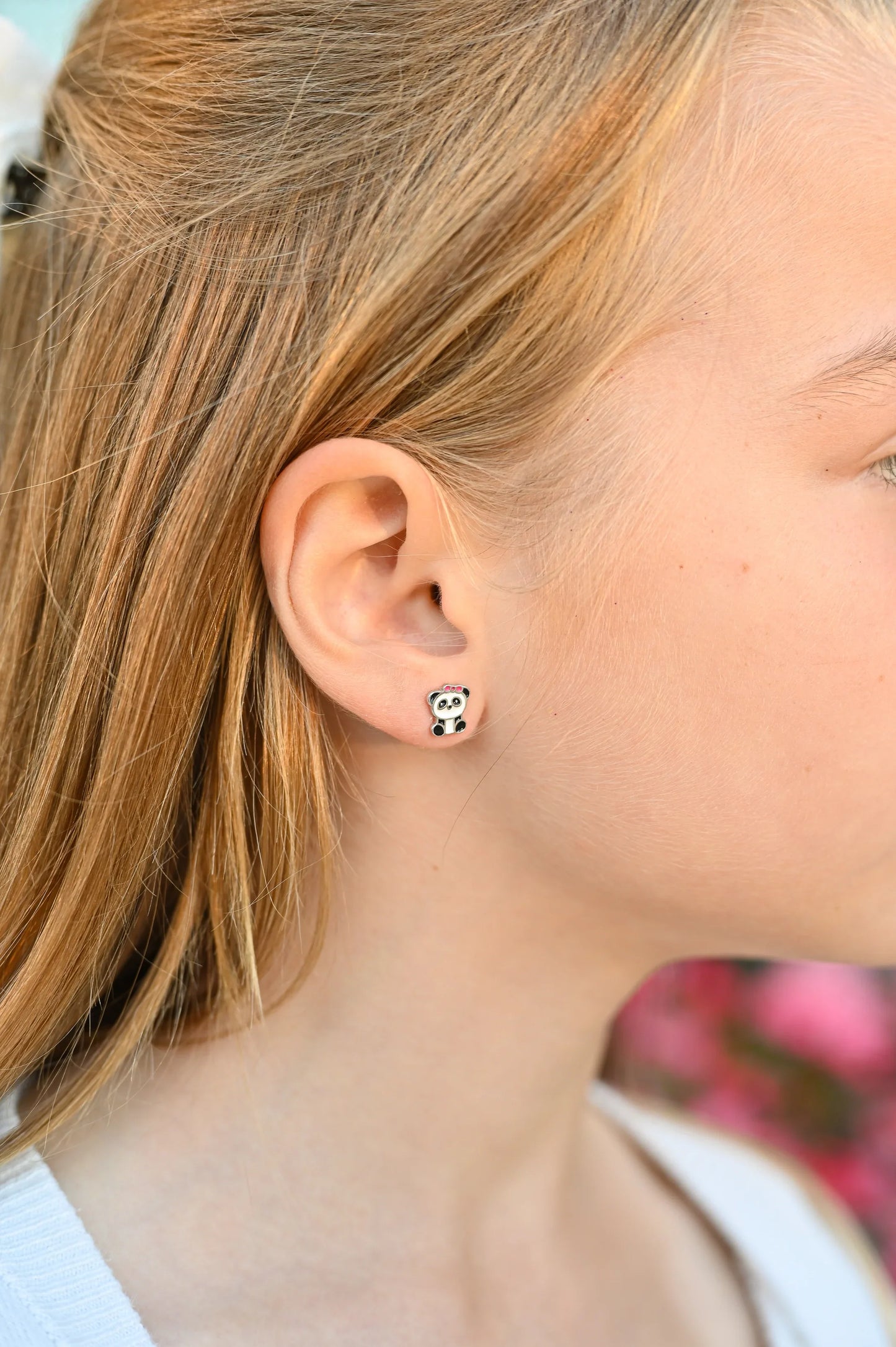 Kids Earrings Panda