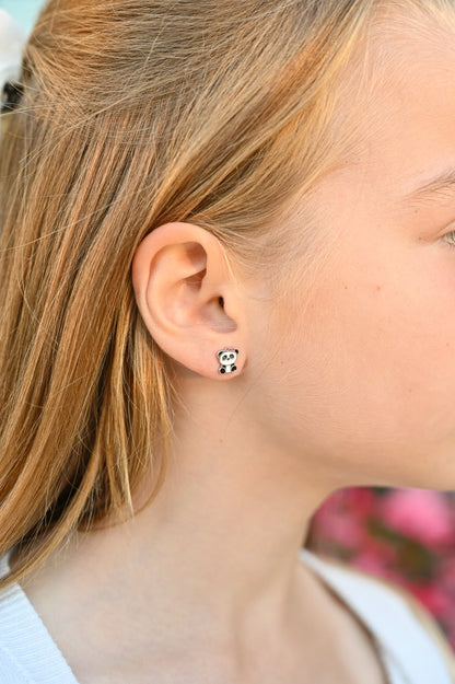 Kids Earrings Panda