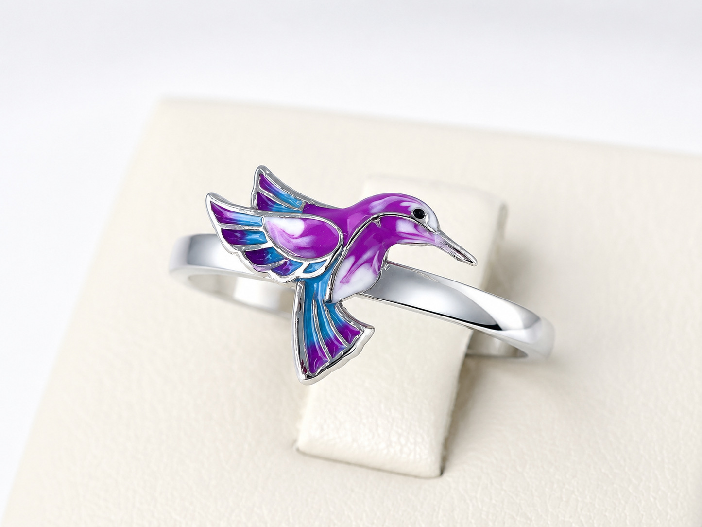 Dainty Hummingbird Jewelry Set