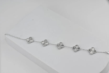 Bracelet Silver Clover
