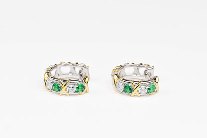 Silver Hoops Earrings