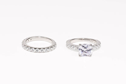 Silver Double Ring