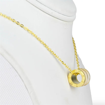 Silver Necklace Gold Plated