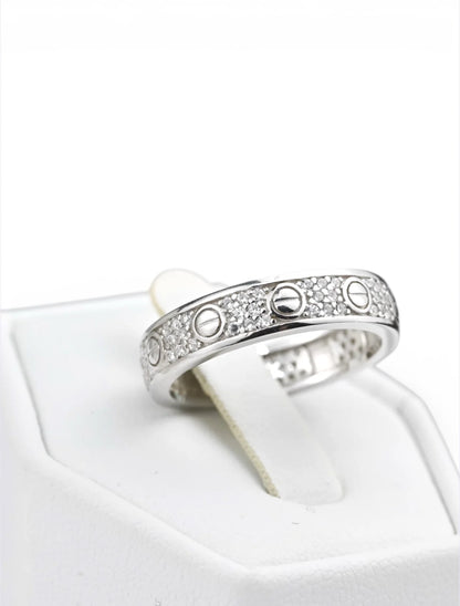 Silver Set with Zirconia stones