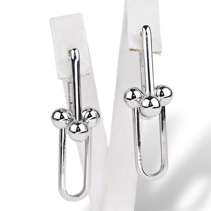 Silver Chain Earrings
