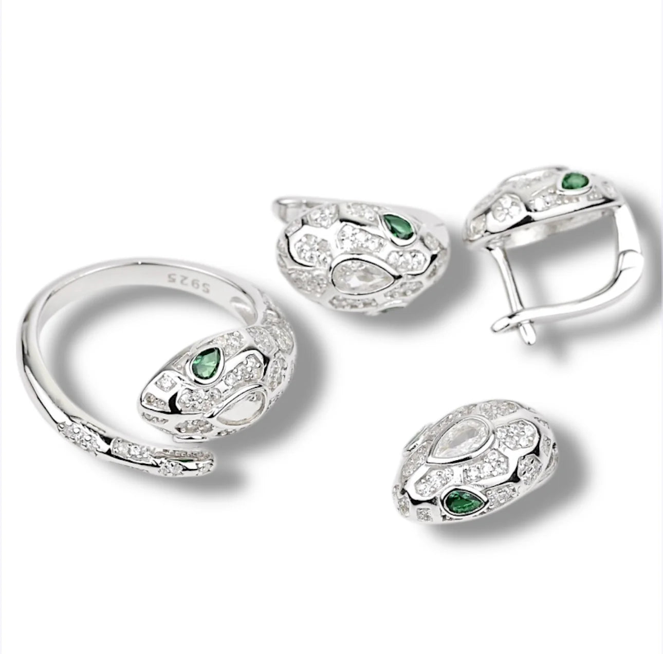 Silver Snake Set