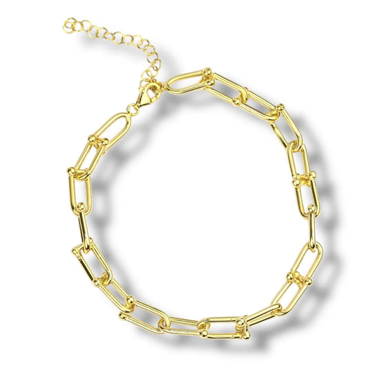 Bracelet Silver 925 Gold Plated