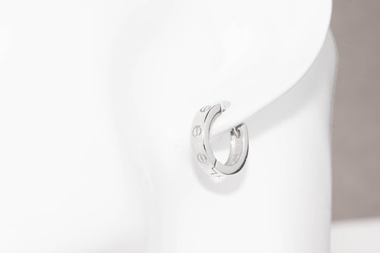 Silver Earrings Hoops