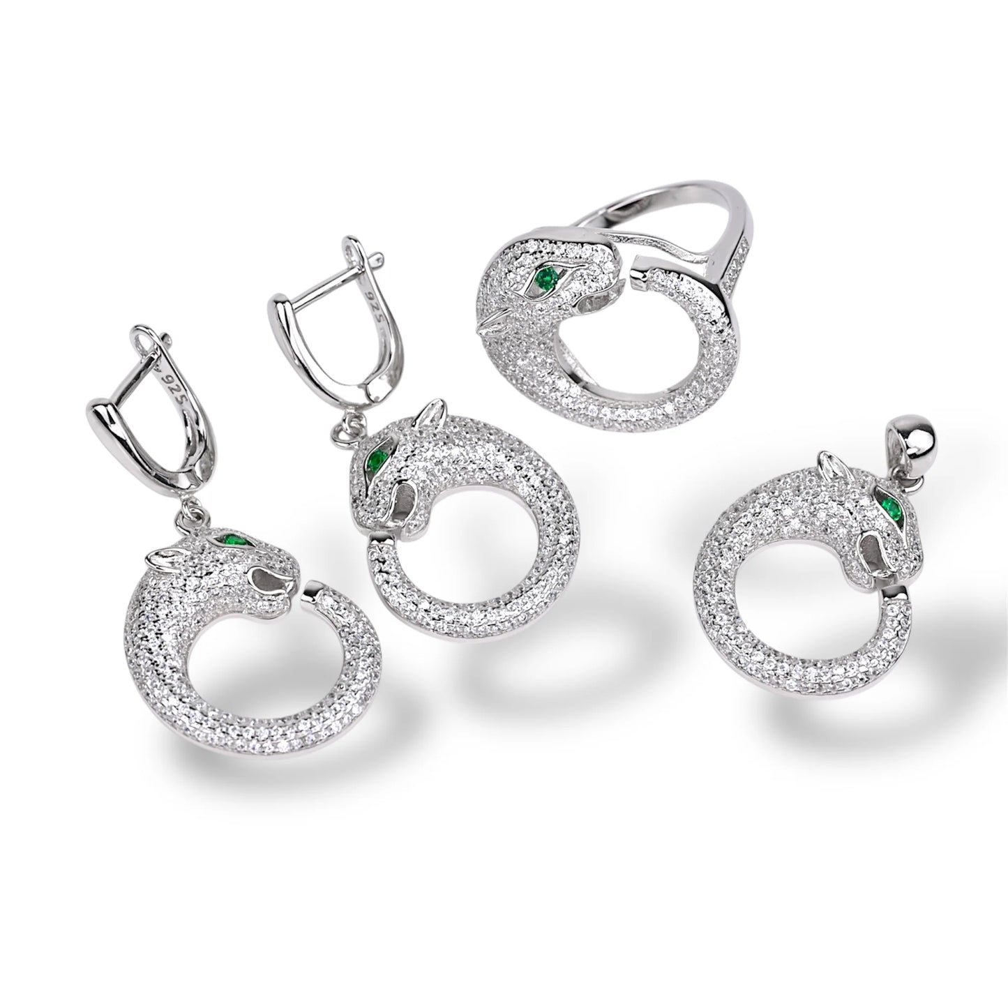 Silver Set Panther