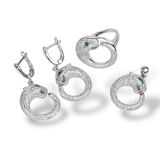 Silver Set Panther