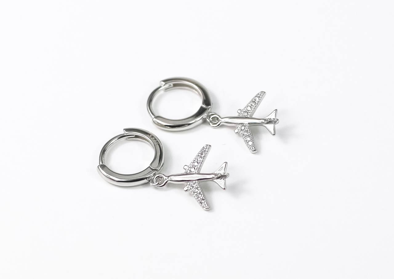 Earrings Airplanes