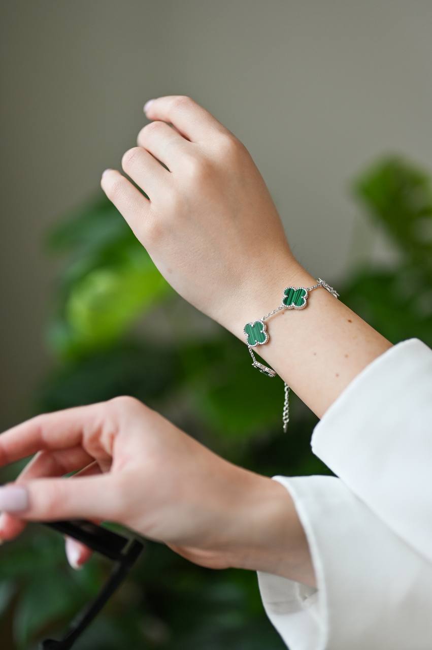 Bracelet Green clover