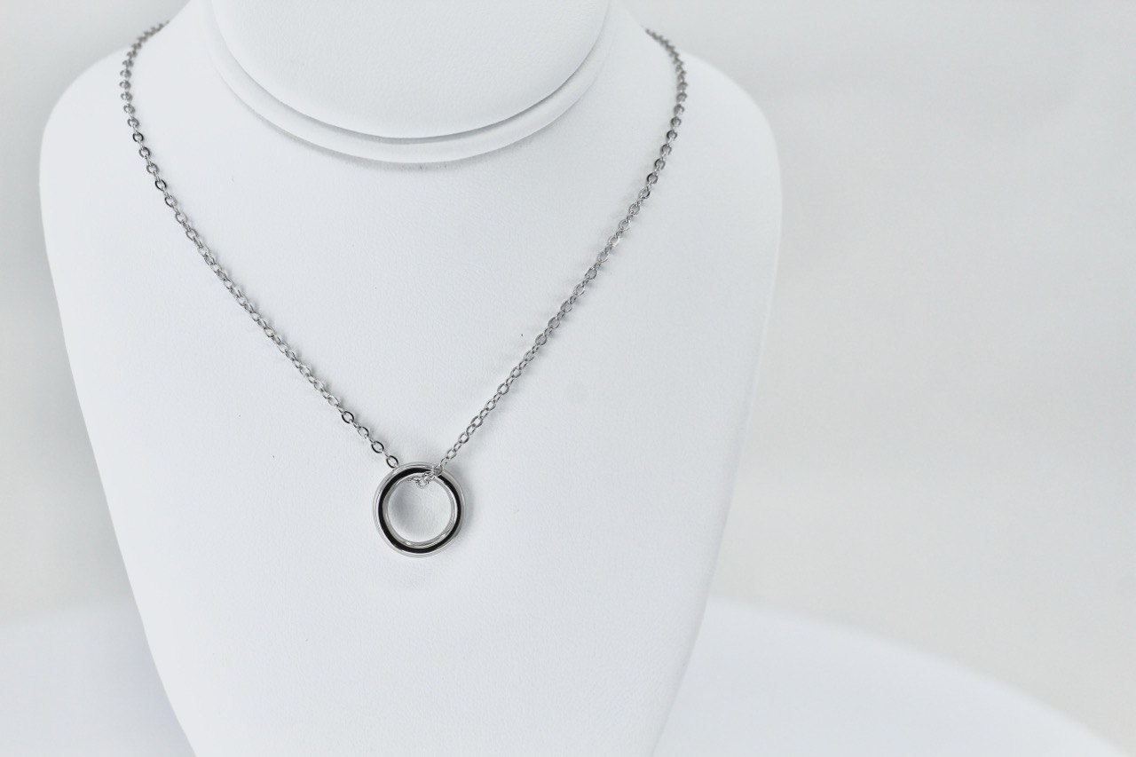 Necklace "Simple Ring"