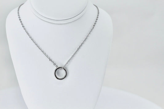 Necklace "Simple Ring"