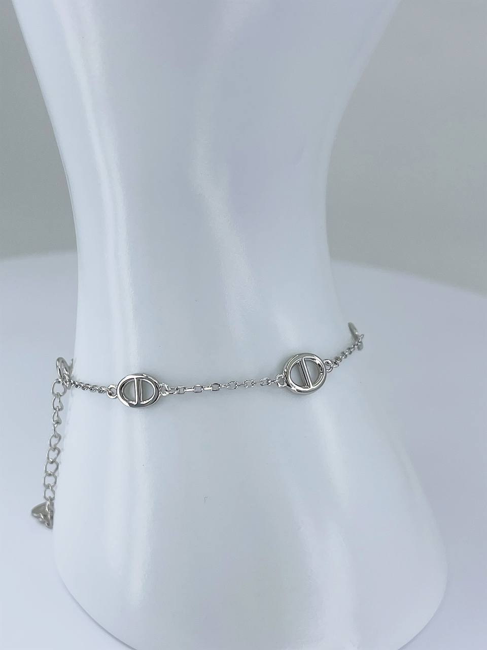 Theta Symbol Soft Chain Bracelet