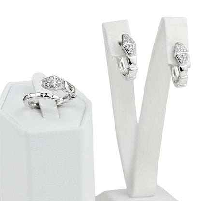 Silver 925 Set Snakes