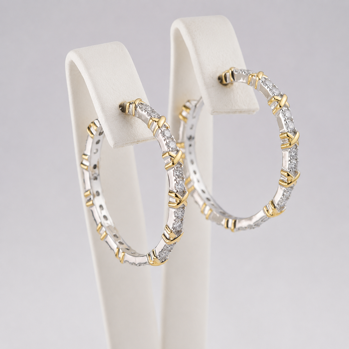 Silver Hoops Earrings