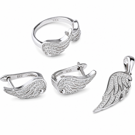Angel Wings Jewelry Set
