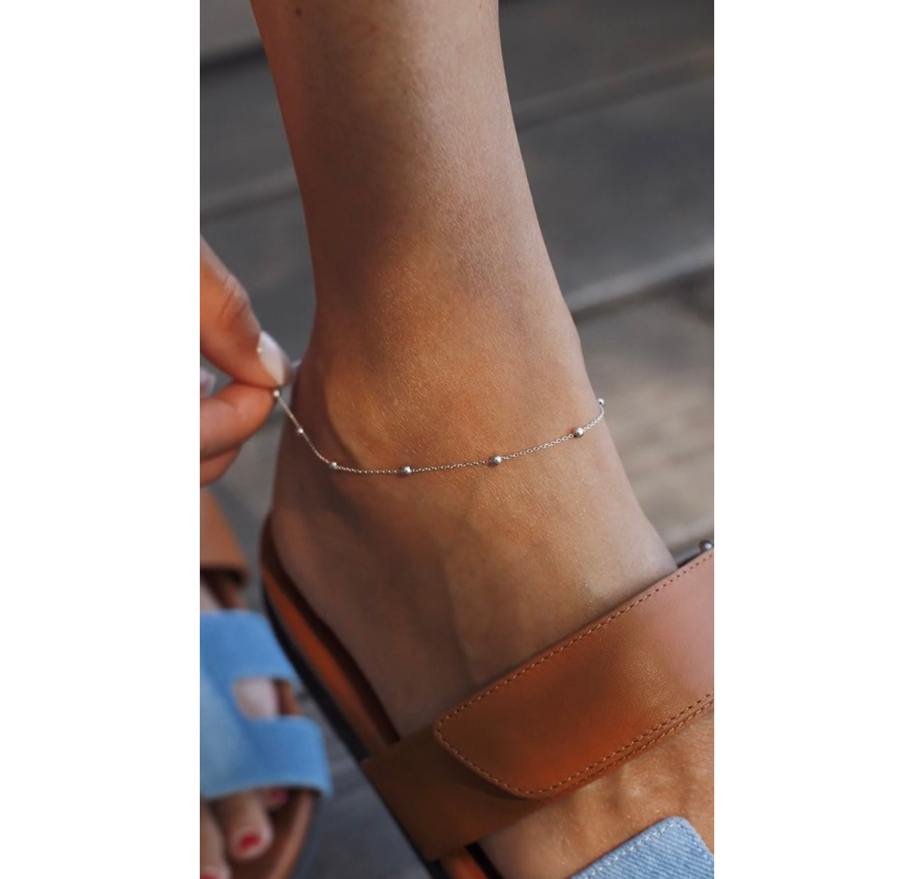 Minimalist Anklet