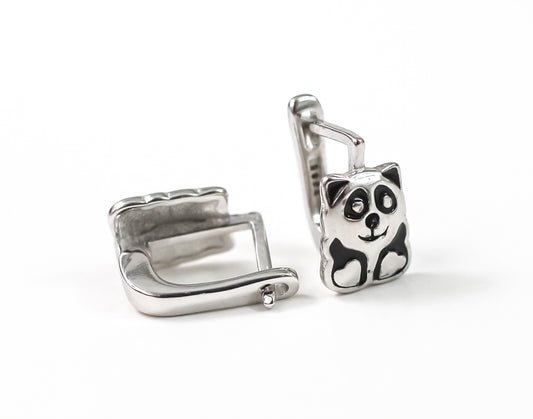 Kids Earrings Panda