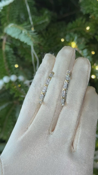 Silver Hoops Earrings