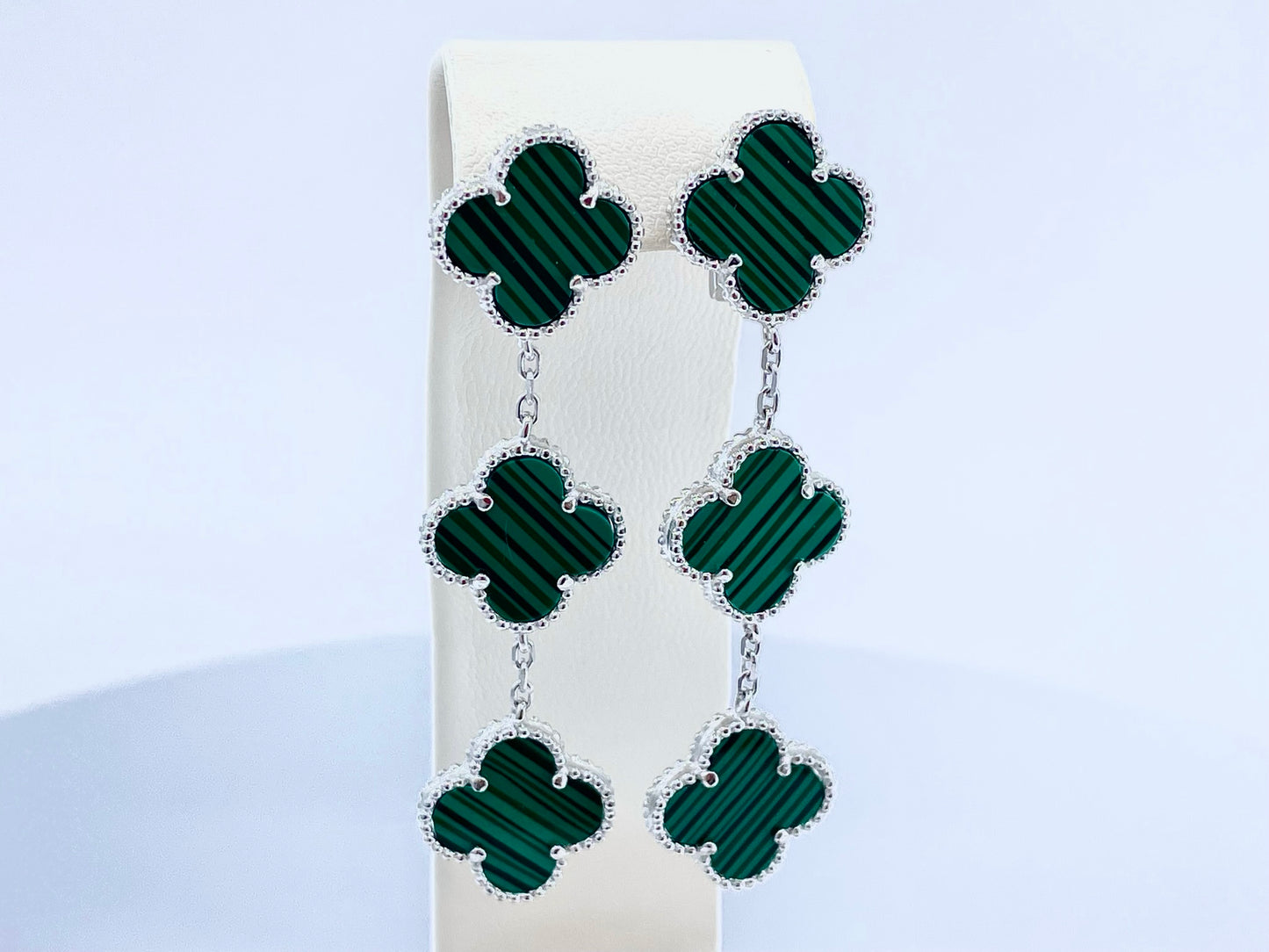 Triple Clover Dangle Earrings - Multiple Variations