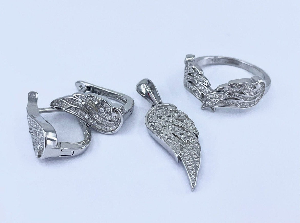 Angel Wings Jewelry Set